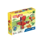 Set constructie magnetic Geomag, Dinosaurus, 7 piese