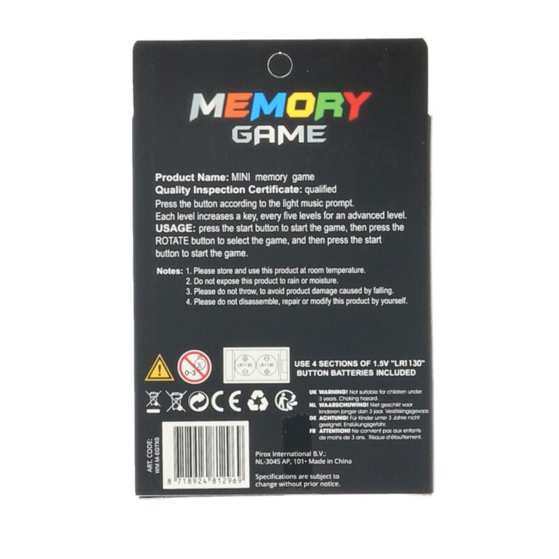 Breloc chei Memory Game